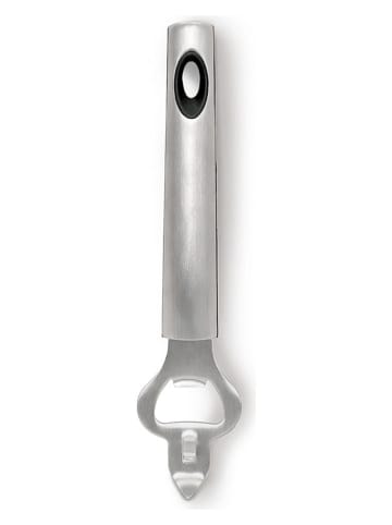 Laguiole Otwieracz "Inoxy" w kolorze srebrno-czarnym do butelek - dł. 19,5 cm