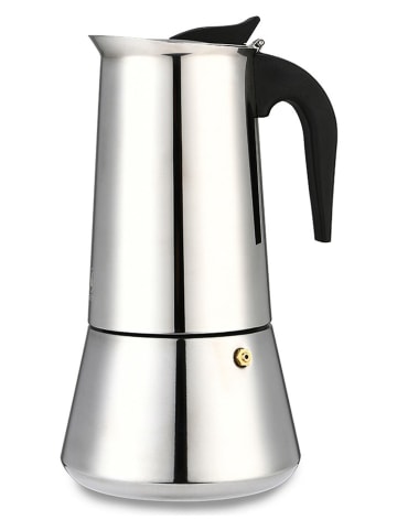 Laguiole Koffiezetapparaat zilverkleurig/zwart - 600 ml