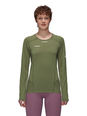 Mammut Functionele longsleeve "Aenergy FL" kaki