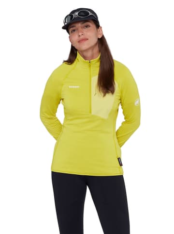 Mammut Functionele longsleeve "Aenergy Light ML" geel