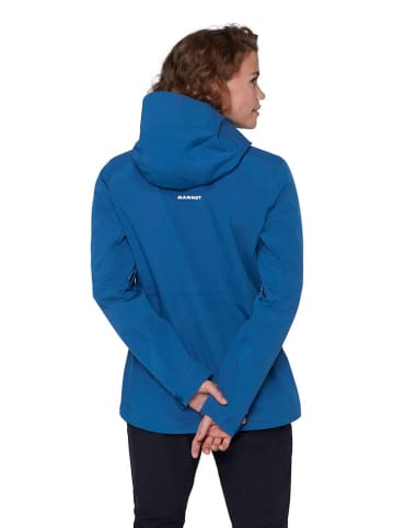 Mammut Kurtka funkcyjna "Linard Guide HS" w kolorze granatowym
