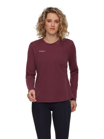 Mammut Functionele longsleeve "Massone Light" rood