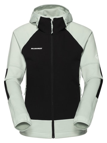 Mammut Kurtka funkcyjna "Massone ML" w kolorze zielonym