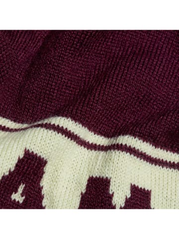 Mammut Czapka beanie w kolorze czerwonym