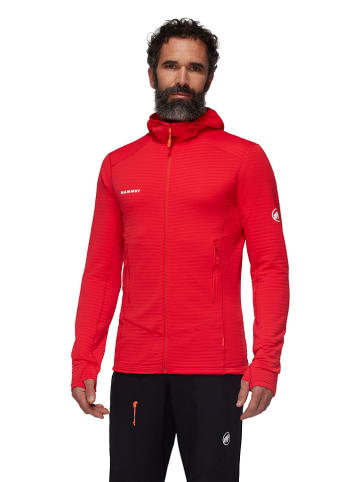 Mammut Kurtka polarowa "Taiss Light ML" w kolorze czerwonym