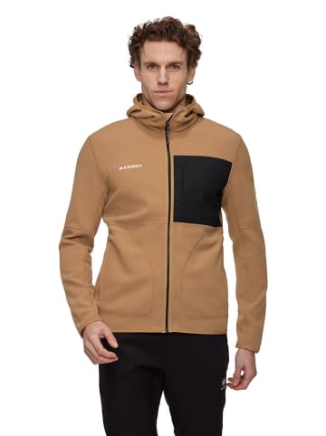 Mammut Fleecejacke "Tamaro ML" in Hellbraun