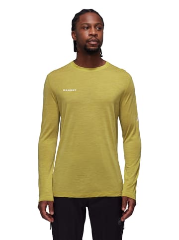 Mammut Functionele longsleeve "Tree" kaki