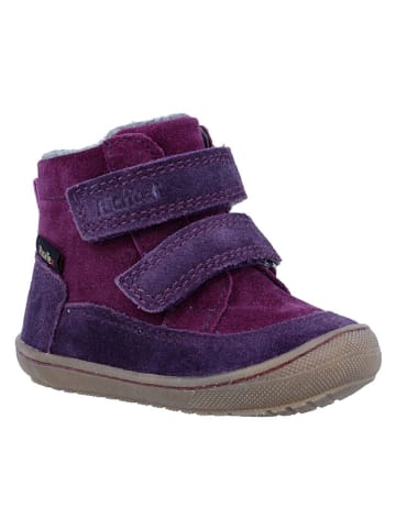 Leren barefootschoenen "Maxi" paars