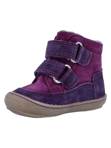 Richter Shoes Leren barefootschoenen "Maxi" paars