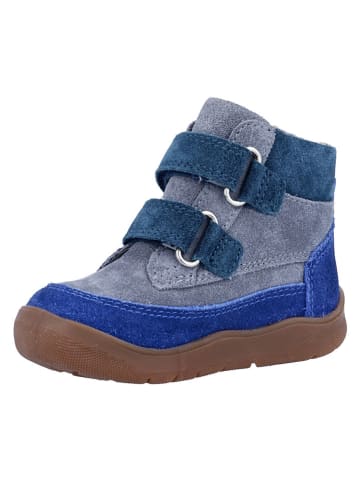 Richter Shoes Leren barefootschoenen "Samy" lichtblauw/blauw