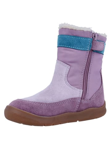 Richter Shoes Leren barefootschoenen "Samy" paars