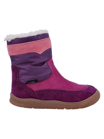 Richter Shoes Leder-Barfußschuhe "Samy" in Lila