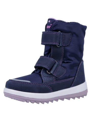 Richter Shoes Kozaki zimowe "Husky 2.0" w kolorze granatowym