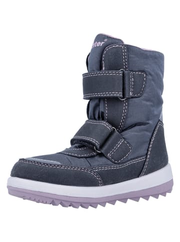Richter Shoes Kozaki zimowe "Husky 2.0" w kolorze szarym