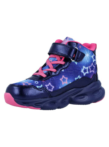 Richter Shoes Sneakers "Manu" donkerblauw/roze