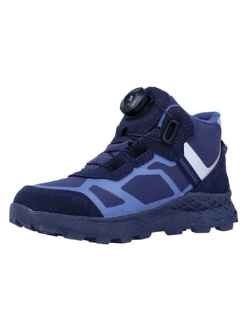 Richter Shoes Botki trekkingowe "Venture" w kolorze niebieskim