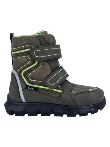 Richter Shoes Kozaki zimowe "Snow 2.0" w kolorze khaki