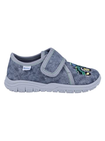 Richter Shoes Kapcie "Mailo" w kolorze niebiesko-szarym