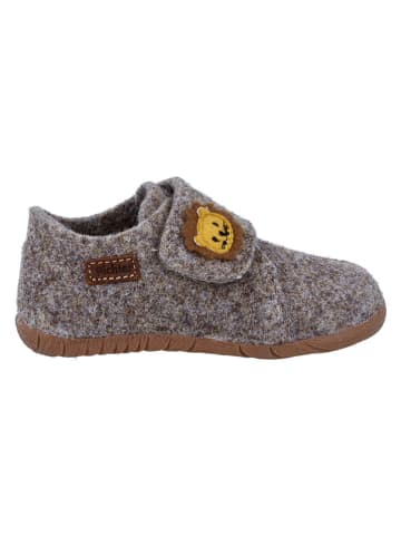 Richter Shoes Hausschuhe "Filzi" in Grau