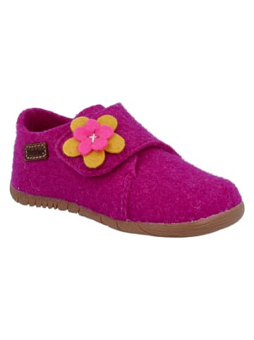 Richter Shoes Hausschuhe "Filzi" in Pink