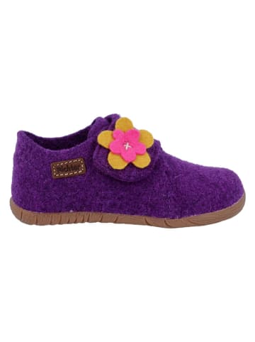 Pantoffels "Filzi" paars
