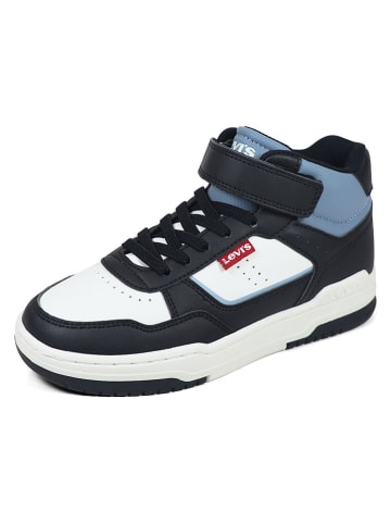 Levi's Kids Sneakers "John" in Schwarz/ Weiß