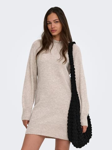 ONLY Gebreide jurk beige
