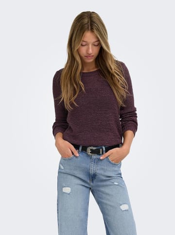 ONLY Sweter w kolorze fioletowym