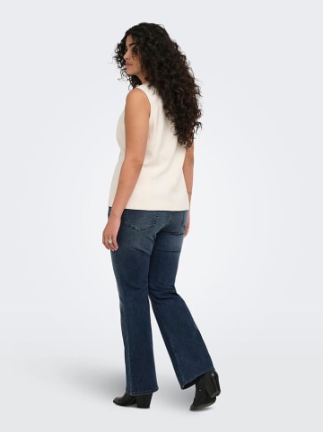 ONLY Carmakoma Jeans - Flared fit - in Dunkelblau