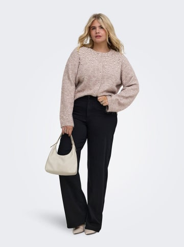 ONLY Carmakoma Jeans - Wide leg - in Schwarz