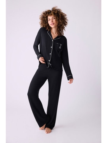 PJ Salvage Pyjama in Schwarz