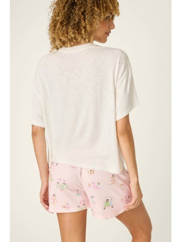 PJ Salvage Pyjama-Oberteil in Weiß
