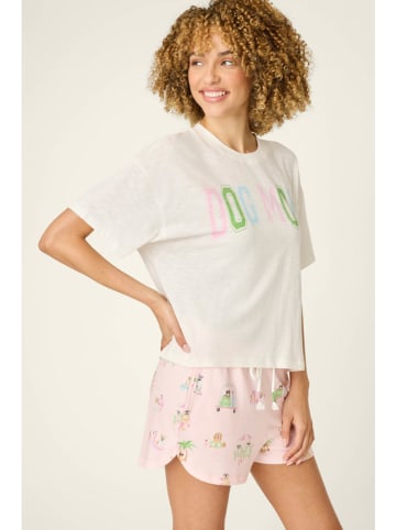 PJ Salvage Pyjamatop wit