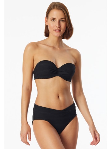 Schiesser Biustonosz bikini w kolorze czarnym