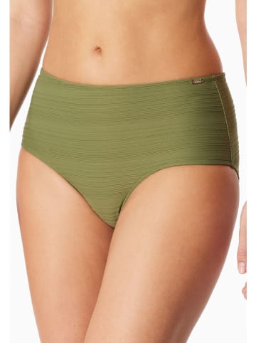 Schiesser Bikini-Hose in Oliv