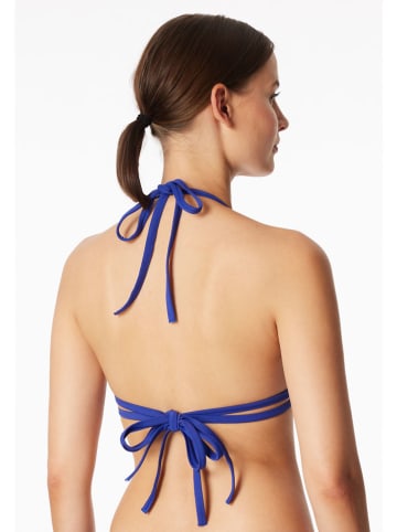 Schiesser Bikini-Oberteil in Blau