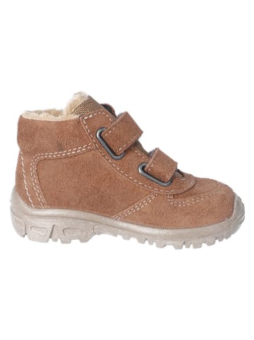 PEPINO Leren boots lichtbruin