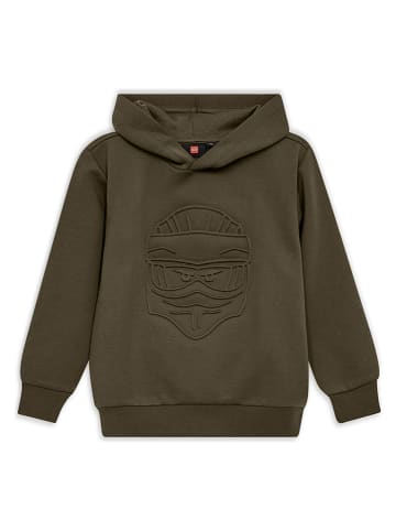 LEGO Hoodie in Oliv