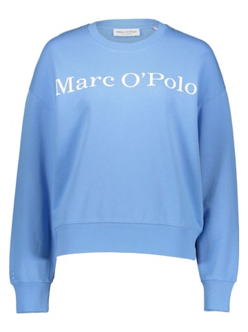 Marc O'Polo Bluza w kolorze błękitnym