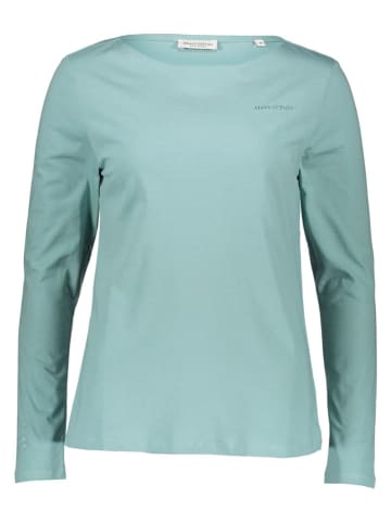 Marc O'Polo Longsleeve in Türkis