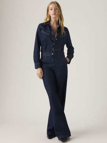 Levi's Kombinezon dżinsowy w kolorze granatowym