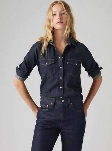 Levi's Koszula dżinsowa w kolorze granatowym