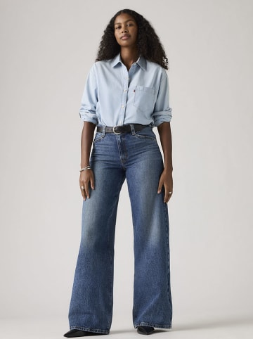 Levi's Spijkerbroek - wide leg - blauw