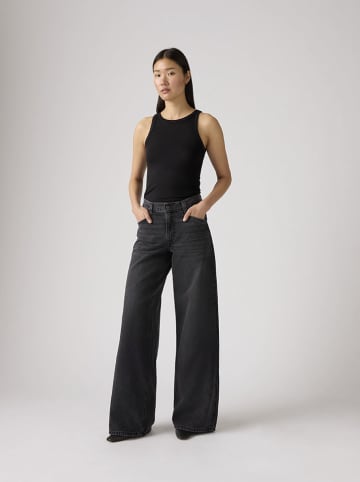 Levi's Spijkerbroek - wide leg - antraciet