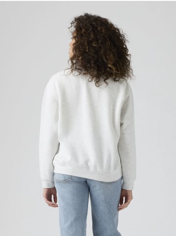 Levi's Sweatshirt in Grau/ Weiß