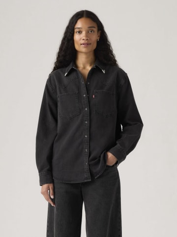 Levi's Jeanshemd in Schwarz