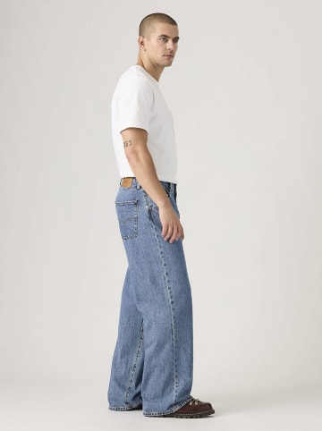 Levi's Dżinsy "Twisted Baggy" - Wide Leg fit - w kolorze niebieskim