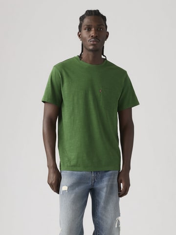 Levi's Koszulka w kolorze ciemnozielonym