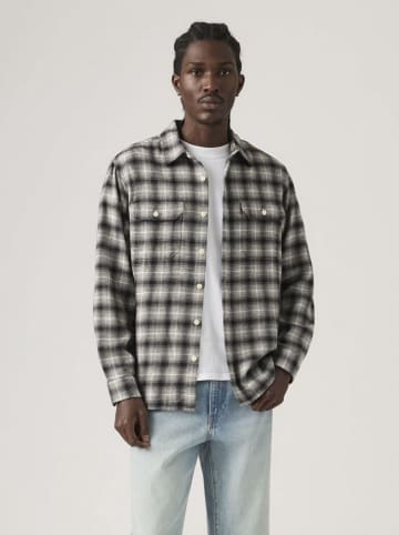 Levi's Koszula flanelowa - Regular fit - w kolorze czarno-białym
