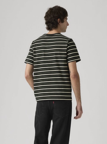 Levi's Shirt in Dunkelblau/ Khaki/ Creme